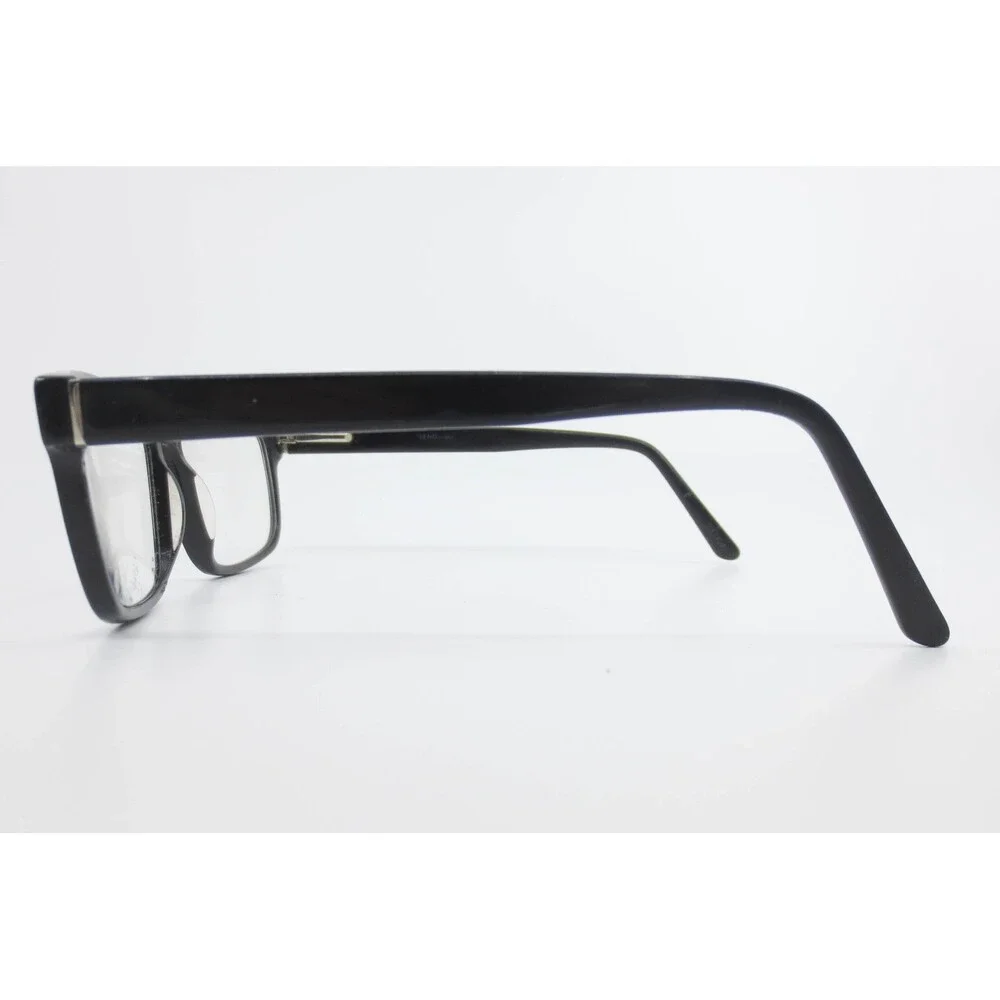 Trend by DNA 1012 BLK Black Rectangular Eyeglass Frames 53-17-140 Demo Lenses